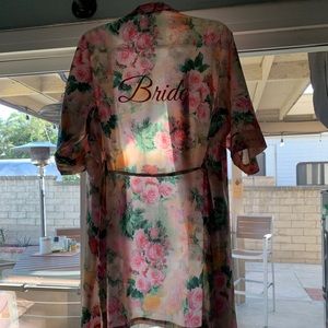Bridal robe